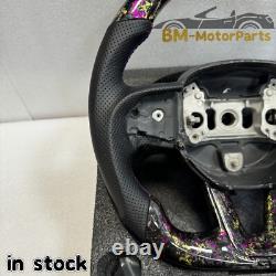Fit Dodge Charger Hellcat Durange Forged Carbon Fiber Steering Wheel