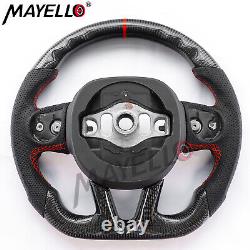 Fit Dodge Charger Hellcat Jeep Grand Cherokee SRT Carbon Fiber Steering Wheel