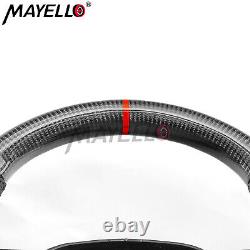 Fit Dodge Charger Hellcat Jeep Grand Cherokee SRT Carbon Fiber Steering Wheel