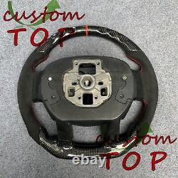 Fit For Ford F150 F250 F350 F450 F550 2015-2021 Real Carbon Fiber Steering Wheel