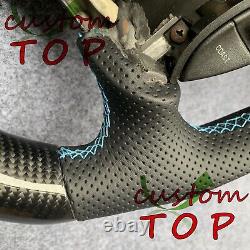 Fit For Ford Mustang GT Cobra SVT Saleen 1999-2004 Carbon Fiber Steering Wheel