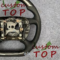 Fit For Ford Mustang GT Cobra SVT Saleen 1999-2004 Carbon Fiber Steering Wheel