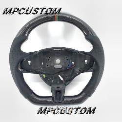 Fit For Jaguar XF XK XFR XKR 2007 2008 2009 10-2015 Carbon fiber Steering Wheel