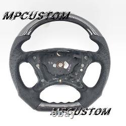 Fit For Mercedes Benz SL550 SL500 CLK550 W209 03-09 Carbon Fiber Steering Wheel