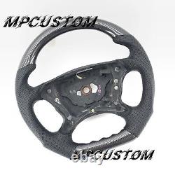 Fit For Mercedes Benz SL550 SL500 CLK550 W209 03-09 Carbon Fiber Steering Wheel