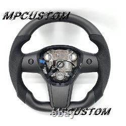 Fit For Tesla model 3 model Y 2017 2018 2019 2024 Carbon Fiber Steering Wheel
