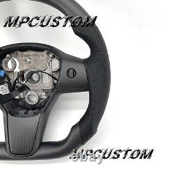 Fit For Tesla model 3 model Y 2017 2018 2019 2024 Carbon Fiber Steering Wheel