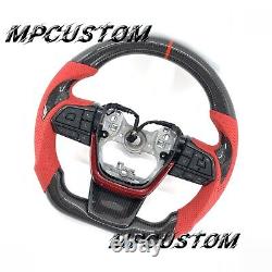 Fit For Toyota Highlander 2020 2021 2022 2023 2024 Carbon Fiber Steering Wheel