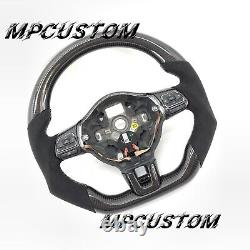 Fit For Volkswagen MK6 Golf 6 R GTI Jetta 2008-2014 Carbon Fiber Steering Wheel