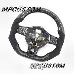 Fit For Volkswagen MK6 Golf 6 R GTI Jetta 2008-2014 Carbon Fiber Steering Wheel