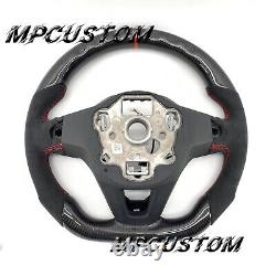 Fit For Volkswagen MK8 Golf 8 R GTI GTE 2020-2021 Carbon Fiber Steering Wheel