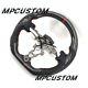 Fit for Nissan 370Z Z34 QX70 FX50 2009-2017 Real Carbon Fiber Steering Wheel