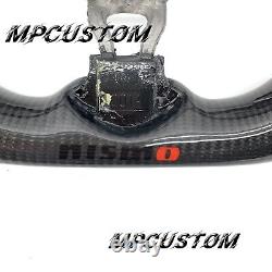 Fit for Nissan 370Z Z34 QX70 FX50 2009-2017 Real Carbon Fiber Steering Wheel