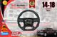 Fits 14-18 GMC Sierra Denali Carbon Fiber Leather Flat Bottom Steering Wheel