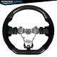 Fits 15-21 Subaru WRX & STI Steering Wheel CF & Alcantara & Red Stitching