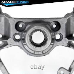 Fits 15-21 Subaru WRX & STI Steering Wheel CF & Alcantara & Red Stitching