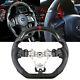 Fits 15-21 Subaru WRX & STI Steering Wheel CF&Perforated Leather&Stitching&Line