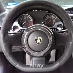 Fits Lamborghini Gallardo 04-14 Carbon Fiber Steering Wheel Center Cover
