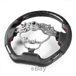 Flat Sport Steering Wheel Carbon Learther For Lexus IS CT NX IS200 CT200h NX200