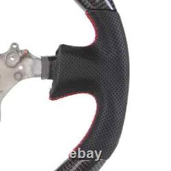 For 1999-2002 Nissan GTR R34 Skyline Carbon Fiber Steering Wheel Perforated