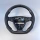 For 2005-2011 Saab 9-3 Sedan Custom Carbon Fiber Steering Wheel Black Stripe