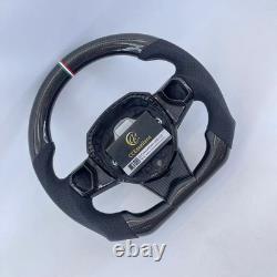 For 2012-2022 Lamborghini Aventador Custom Real Carbon Fiber Steering Wheel