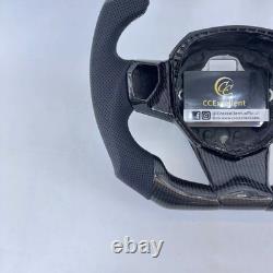 For 2012-2022 Lamborghini Aventador Custom Real Carbon Fiber Steering Wheel