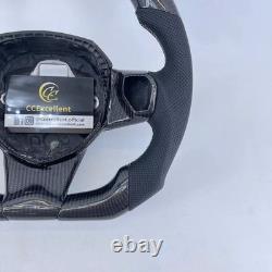 For 2012-2022 Lamborghini Aventador Custom Real Carbon Fiber Steering Wheel