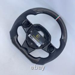 For 2012-2022 Lamborghini Aventador Custom Real Carbon Fiber Steering Wheel