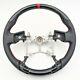For 2014-2021 Toyota Tacoma Tundra Hydro Dip Carbon Fiber Steering wheel NEW