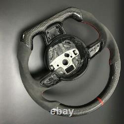 For AUDI A3 A4 A5 A6 A7 S3 S4 S5 S6 13-16 Replace Carbon Fiber Steering Wheel