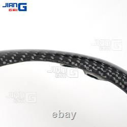 For BMW 3 4 5 Series Z4 M3 M4 G20 G22 G82 Carbon Fiber Steering Wheel Trim Cover