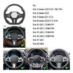 For BMW F90 M5 F97 F98 F95 F96C X3M X4M X5M Carbon Fiber Steering WheeI WithHeated