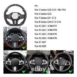 For BMW F90 M5 F97 F98 F95 F96C X3M X4M X5M Carbon Fiber Steering WheeI WithHeated