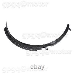 For Corvette C7 2014-2019 Pair Carbon Fiber Print Front Wheel Trim Fender Flares