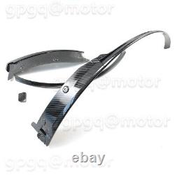 For Corvette C7 Z51 Stingray 2014-2019 Carbon Fiber Rear Wheel Trim Fender Flare