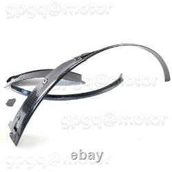 For Corvette C7 Z51 Stingray 2014-2019 Carbon Fiber Rear Wheel Trim Fender Flare