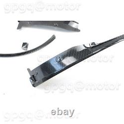 For Corvette C7 Z51 Stingray 2014-2019 Carbon Fiber Rear Wheel Trim Fender Flare