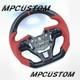 For KIA K5 Optima Sportage KX5 Niro 2016-2019 Red Carbon Fiber Steering Wheel