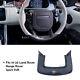 For Land Rover Range Rover Sport SVR Carbon Fiber Car Steering Wheel Cover Trim