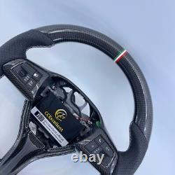 For Maserati Levante 2017-2024 Ghibli Sport Custom Carbon Fiber Steering Wheel