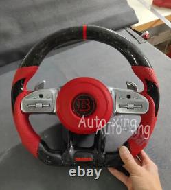 For Mercedes-Benz AMG W205 G63 C63 E63 GT New Carbon Fiber Steering Wheel 2010+