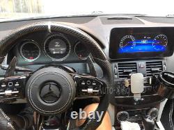 For Mercedes-Benz AMG W205 G63 C63 E63 GT New Carbon Fiber Steering Wheel 2010+