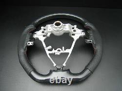 For Toyota Corolla iM 2014-2018 Carbon Fiber look leather steering wheel-SPORTS