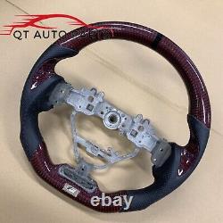 For fit 2014+ Lexus IS350 Real Carbon Fiber Sports Steering Wheel