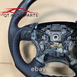 For fit Honda 7thgen accord 2003-2007 Real Carbon Fiber Sports Steering Wheel