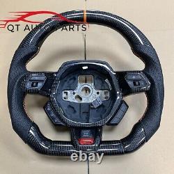 For fit Lamborghini Huracan 2016+Real Carbon fiber sports Steering Wheel