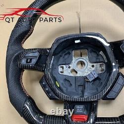 For fit Lamborghini Huracan 2016+Real Carbon fiber sports Steering Wheel