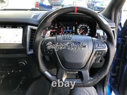 Ford Ranger px 2 px 3 carbon fiber steering wheel paddle shifter body kit raptor