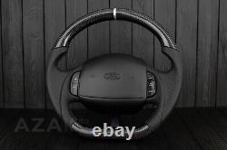 Ford Steering Wheel F-150 F-250 F-350 F-450 Excursion Super duty Carbon Fiber